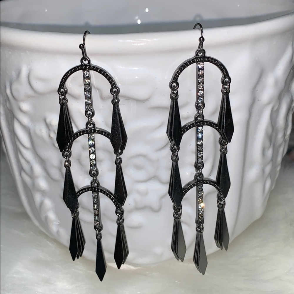 Katherine Malandrino Chandelier Earrings